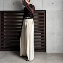 画像をギャラリービューアに読み込む, 【2025AW PRE ORDER】SLASH CUFF SHEER KNIT