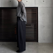 画像をギャラリービューアに読み込む, 【2025AW PRE ORDER】MOHAIR YARN CREW NECK KNIT