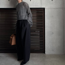 画像をギャラリービューアに読み込む, 【2025AW PRE ORDER】MOHAIR YARN CREW NECK KNIT