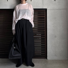 画像をギャラリービューアに読み込む, 【2025AW PRE ORDER】MOHAIR YARN CREW NECK KNIT