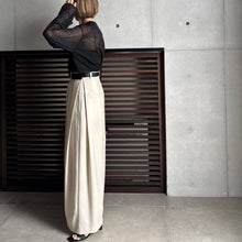 画像をギャラリービューアに読み込む, 【2025AW PRE ORDER】SLASH CUFF SHEER KNIT