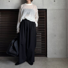 画像をギャラリービューアに読み込む, 【2025AW PRE ORDER】MOHAIR YARN CREW NECK KNIT