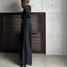 画像をギャラリービューアに読み込む, 【2025AW PRE ORDER】SLASH CUFF SHEER KNIT