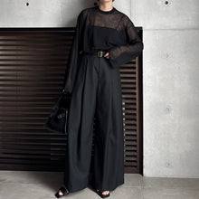 画像をギャラリービューアに読み込む, 【2025AW PRE ORDER】SLASH CUFF SHEER KNIT