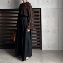 画像をギャラリービューアに読み込む, 【2025AW PRE ORDER】SLASH CUFF SHEER KNIT