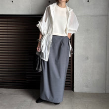 画像をギャラリービューアに読み込む, 【2025SS PRE ORDER】NARROW SKIRT