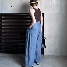画像をギャラリービューアに読み込む, 【2026SS PRE ORDER】DROP BELT 2TACK DENIM PANTS