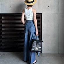 画像をギャラリービューアに読み込む, 【2026SS PRE ORDER】DROP BELT 2TACK DENIM PANTS