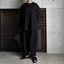 画像をギャラリービューアに読み込む, 【2025AW PRE ORDER】LAYERED SLIT-T-SHIRT