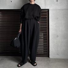 画像をギャラリービューアに読み込む, 【2025AW PRE ORDER】LAYERED SLIT-T-SHIRT