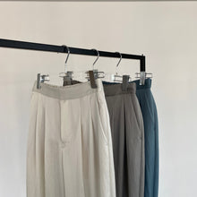 画像をギャラリービューアに読み込む, 【2022年7月23日再販】2タックサテンパンツ