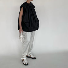 画像をギャラリービューアに読み込む, 【2022年7月23日再販】2タックサテンパンツ