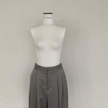 画像をギャラリービューアに読み込む, 【2022年7月23日再販】2タックサテンパンツ