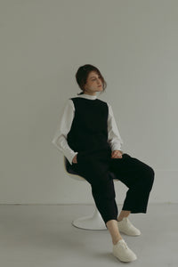 【2023AW 予約販売商品】ハイスタンドブラウス