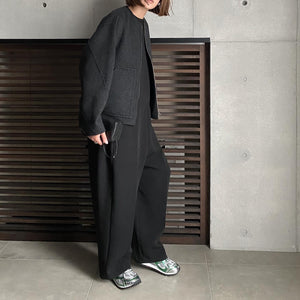 【2023AW予約販売商品】バックフォルムリバーZIPブルゾンコート