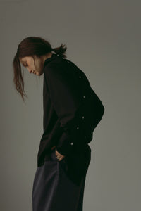【2023AW 予約販売商品】ハイスタンドブラウス