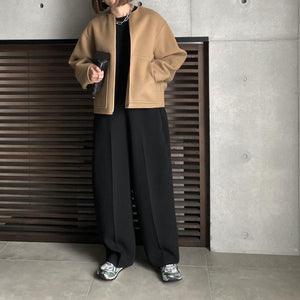 【2023AW予約販売商品】バックフォルムリバーZIPブルゾンコート