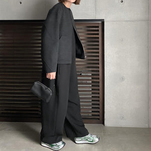 【2023AW予約販売商品】バックフォルムリバーZIPブルゾンコート