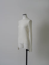 再販】ホールガーメントシアークルーネックニット – LOHEN 