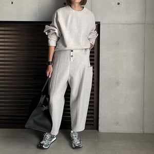 【2023AW予約販売商品】ウールリングジャージビックパッチポケットパンツ