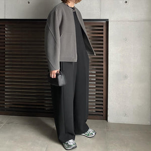 【2023AW予約販売商品】バックフォルムリバーZIPブルゾンコート