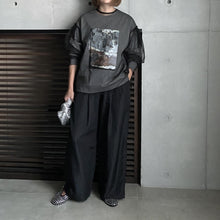 画像をギャラリービューアに読み込む, 【2024SS】チュールレイヤードジオメトリープリントTシャツ

