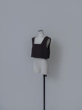 画像をギャラリービューアに読み込む, 【2026 SS 】SQUARE NECK COMPACT TOPS
