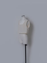 画像をギャラリービューアに読み込む, 【2026 SS PRE OREDER】SQUARE NECK COMPACT TOPS
