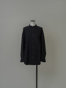 【2024AW PRE ORDER】BIG SLEEVE BAND COLLAR SHIRT