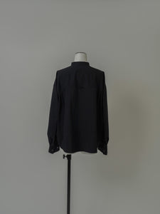 【2024AW PRE ORDER】BIG SLEEVE BAND COLLAR SHIRT