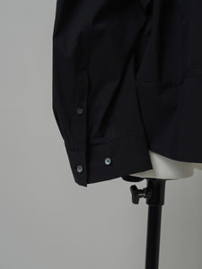 【2024AW PRE ORDER】BIG SLEEVE BAND COLLAR SHIRT