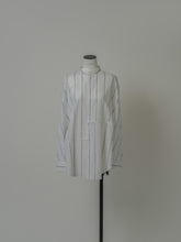 画像をギャラリービューアに読み込む, 【2024AW PRE ORDER】BIG SLEEVE BAND COLLAR SHIRT
