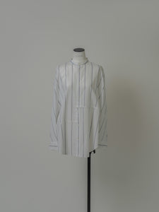 【2024AW PRE ORDER】BIG SLEEVE BAND COLLAR SHIRT