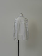 画像をギャラリービューアに読み込む, 【2024AW PRE ORDER】BIG SLEEVE BAND COLLAR SHIRT
