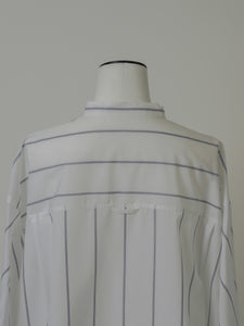 【2024AW PRE ORDER】BIG SLEEVE BAND COLLAR SHIRT