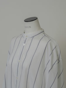 【2024AW PRE ORDER】BIG SLEEVE BAND COLLAR SHIRT