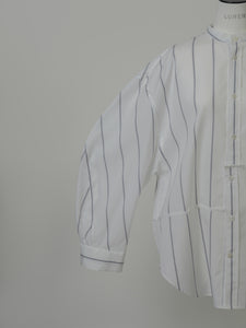 【2024AW PRE ORDER】BIG SLEEVE BAND COLLAR SHIRT