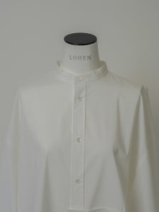 【2024AW PRE ORDER】BIG SLEEVE BAND COLLAR SHIRT