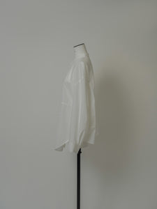 【2024AW PRE ORDER】BIG SLEEVE BAND COLLAR SHIRT