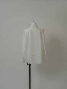 【2024AW PRE ORDER】BIG SLEEVE BAND COLLAR SHIRT