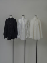 画像をギャラリービューアに読み込む, 【2024AW PRE ORDER】BIG SLEEVE BAND COLLAR SHIRT
