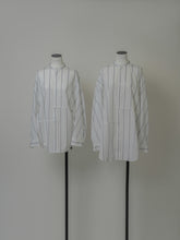 画像をギャラリービューアに読み込む, 【2024AW PRE ORDER】BIG SLEEVE BAND COLLAR SHIRT
