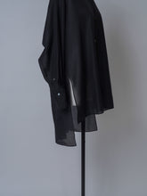 画像をギャラリービューアに読み込む, 【2026 SS PRE ORDER】SHEER BAND COLOR LONG SHIRT
