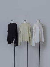 画像をギャラリービューアに読み込む, 【2026 SS PRE ORDER】KNOT SLEEVE CUT&amp;SEW
