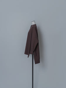 【2025AW PRE ORDER】BACK SLIT OVERSIZE SHIRT