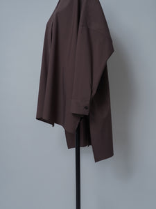 【2025AW PRE ORDER】BACK SLIT OVERSIZE SHIRT