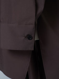 【2025AW PRE ORDER】BACK SLIT OVERSIZE SHIRT
