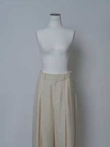 【2025AW PRE ORDER】SIDE BOX TUCK PANTS