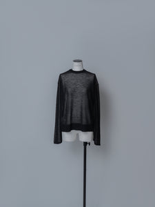 【2025AW PRE ORDER】SLASH CUFF SHEER KNIT