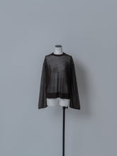 画像をギャラリービューアに読み込む, 【2025AW PRE ORDER】SLASH CUFF SHEER KNIT
